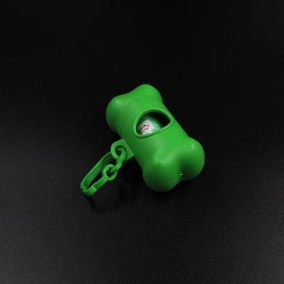 green-bone-shaped-poop-bag-dispenser-2