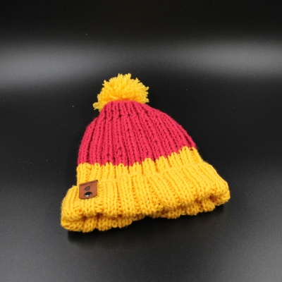 hat-kids-colour-dip-knit-childs-hat-6-to-8-acrylic-sunflower-raspberry-wine-1