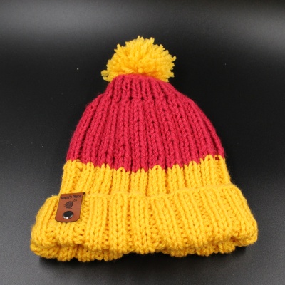 hat-kids-colour-dip-knit-childs-hat-6-to-8-acrylic-sunflower-raspberry-wine-2