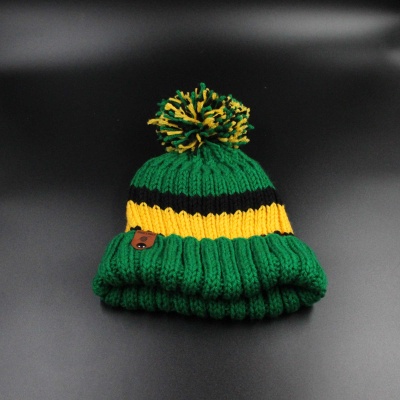 hat-unisex-custom-game-day-knit-hat-jamaica-acrylic-kelly-green-sunflower-black-1