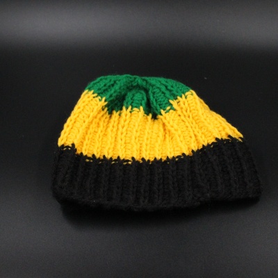 hat-unisex-raindrops-cropped-custom-hat-jamaica-small-acrylic-black-sunflower-kelly-green-2