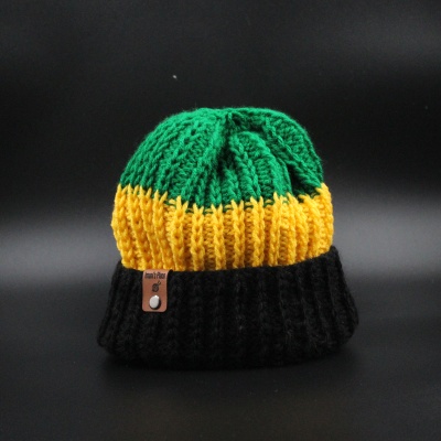 hat-unisex-raindrops-custom-hat-jamaica-small-acrylic-black-sunflower-kelly-green-1