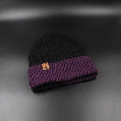 hat-unisex-ribbed-knit-beanie-wool-wool-blend-eggplant-black-black-1