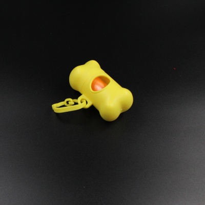 yellow-bone-shaped-poop-bag-dispenser-2