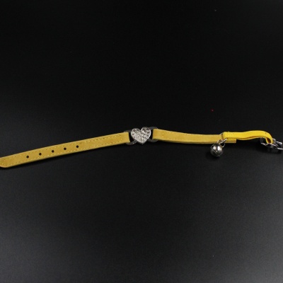 yellow-suede-collar-with-bell-2